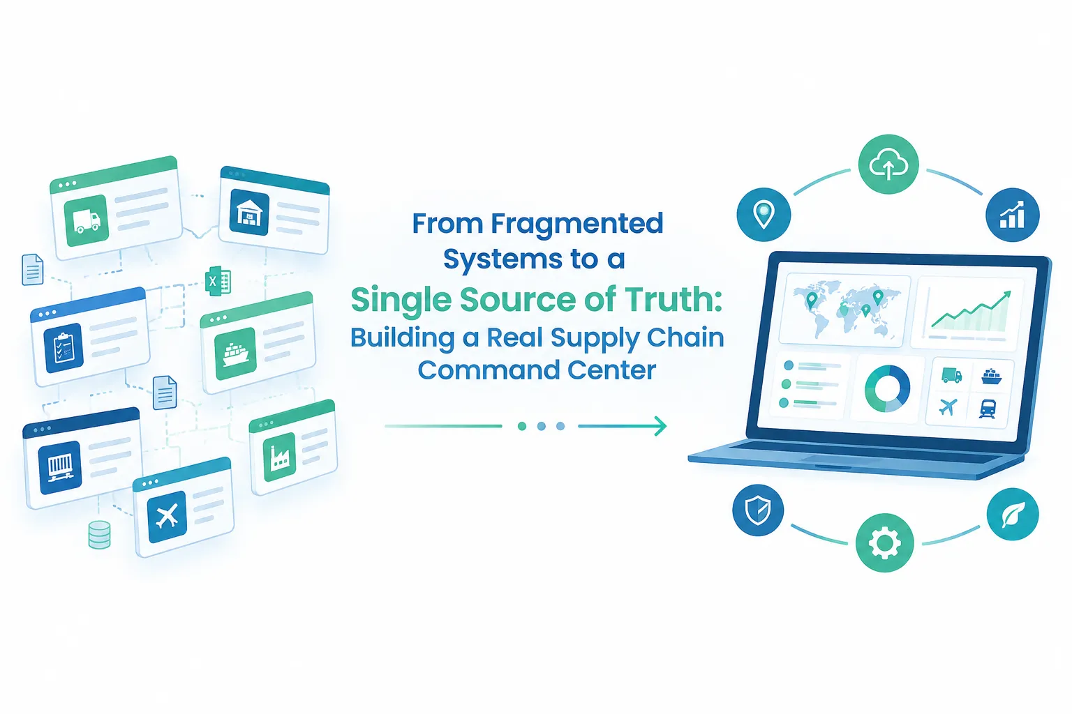 From Fragmented Systems to a Single Source of Truth: Building a Real Supply Chain Command Center