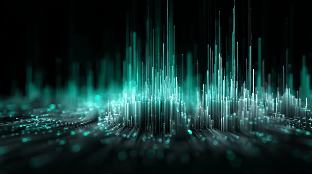 Abstract visualization of an ensemble of parallel model inference layers