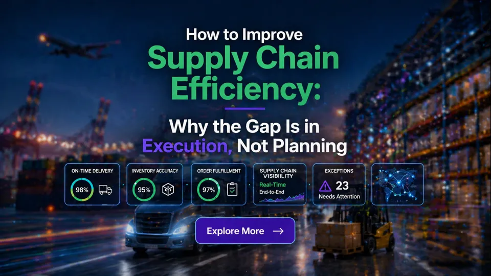How to Improve Supply Chain Efficiency with AI