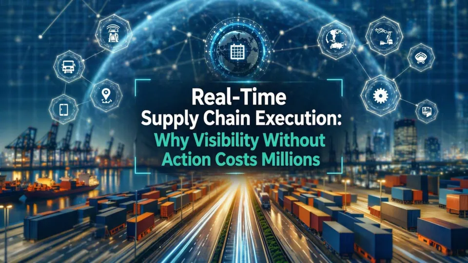 Real-Time Supply Chain Execution: Why Visibility Without Action Costs Millions