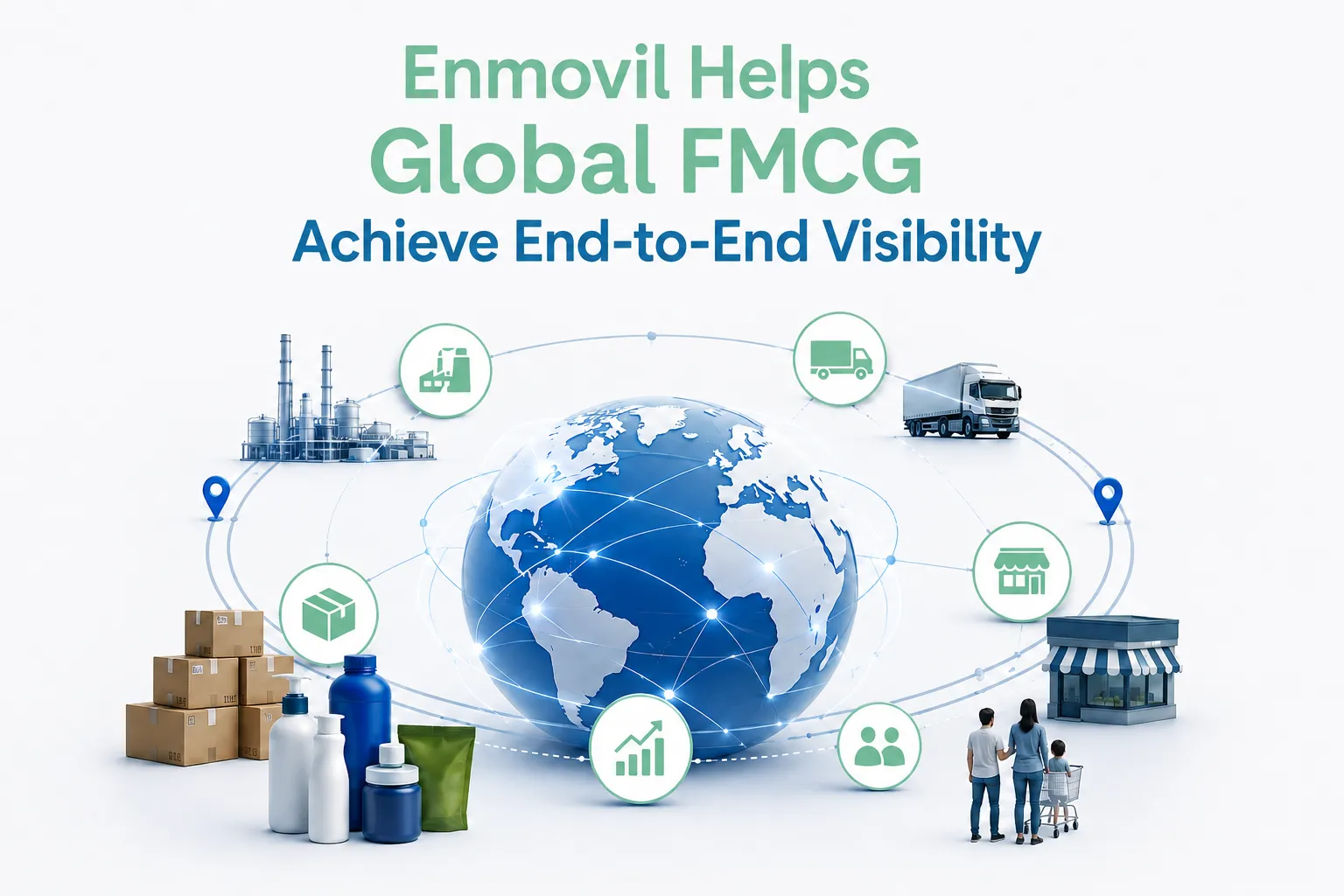 Enmovil Helps Global FMCG Achieve End-to-End Visibility